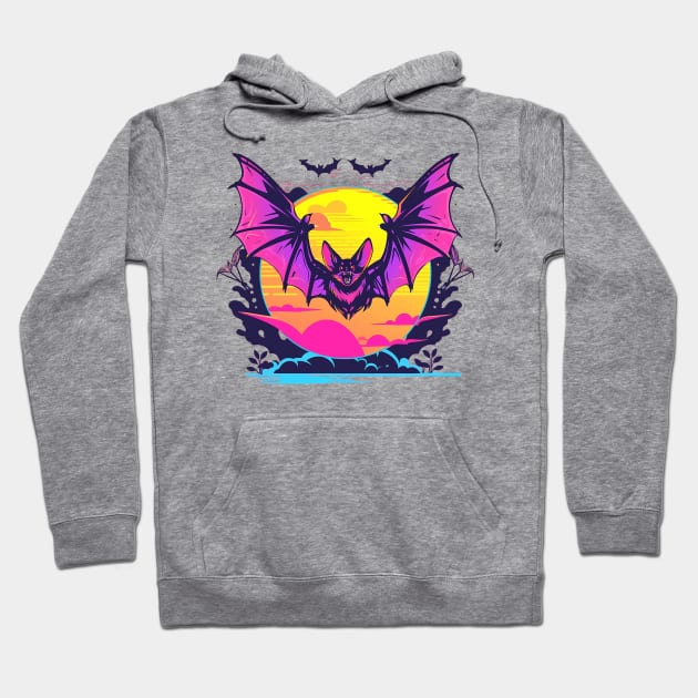 bat Hoodie by piratesnow